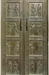 Doors depicting Martyrs, 1440-43 (detail)